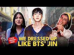 We Dressed Up Like BTS' Kim Seok-jin | Thrift Market Delhi | Kpop | Binita Budathoki