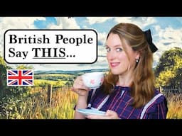 10 WAYS to sound more BRITISH!! 🫖☔| DAILY English 🏵️ |  British culture 🇬🇧