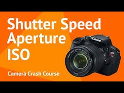 The Exposure Triangle (Aperture, Shutter Speed and ISO) - Photography Tutorial