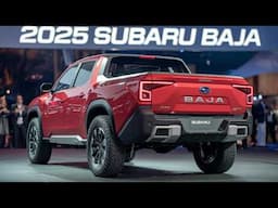 This Is How the 2025 Subaru Baja Comeback is About to Shake Up the Entire Truck Industry