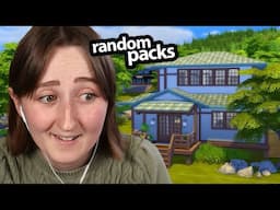 building with RANDOM packs in the sims (Streamed 11/11/24)