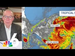 John Morales on Tropical Storm Sara on its path to Central Florida