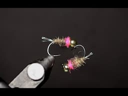 Jigged Pink Squirrel Variant: Easy to Follow Fly Tying Tutorial