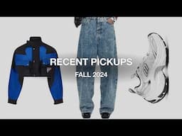 Recent Pickups | Fall '24 (Martine Rose, Y3, Balenciaga & more)