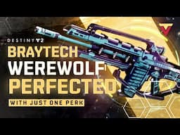 This ONE PERK Makes the Werewolf SCARY in PVP