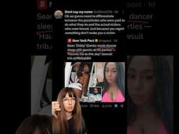 P.Diddy's Victim Blamed Cause She Was Paid To Strip