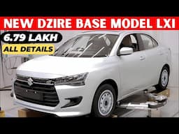 New Maruti Dzire Base Model LXi Review: On-Road Price, Interior, Safety, and Looks