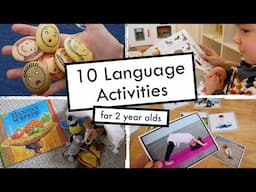 ACTIVITIES FOR LANGUAGE DEVELOPMENT | Activities to get monolingual/bilingual two year olds talking