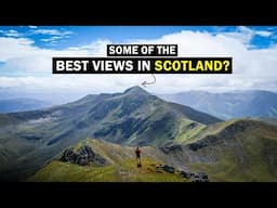 This Scottish Mountain has some INCREDIBLE views! Mullach Fraoch-choire, Kintail