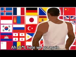 "Ah Sh*t, Here We Go Again" in 70 Languages Meme