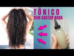 COMO FAZER O CABELO CRESCER SEM GASTAR NADA