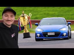 MY FIRST WIN!  BRZ vs. Hillclimb IN THE RAIN!