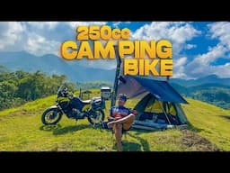 BREATHTAKING MOUNTAIN TOP CAMPING | Suzuki V-Strom 250