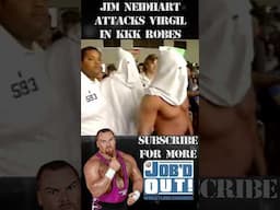 That AWFUL time "The Anvil" Jim Neidhart attacked VIRGIL in a KKK outfit?!