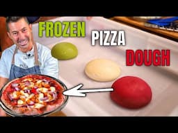 Frozen Dough In The Colors Of The Italian Flag!