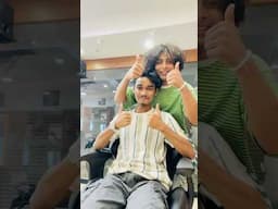 My Favourite Haircut Spot | നമ്മളെ സ്വന്തം ബാർബർ..😹❌ #shorts #vlog g