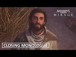 Basim's Closing Monologue | Assassin's Creed Mirage