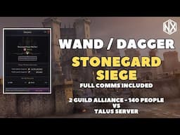 Wand/Dagger Stonegard Castle Siege Talus Server Throne and Liberty The Real End Game