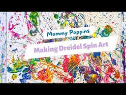 Making Dreidel Spin Art