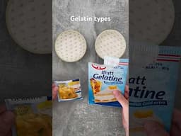 Quick pro tip for working with gelatin sheets! #pastry #baking #gelatin