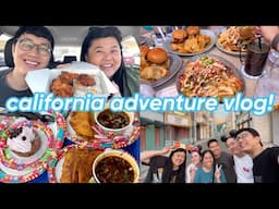 full day at california adventure from open til close! (food 🌮, rides🎢 & vibes 🥰✨)