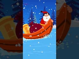 Five Little Santa #shorts #nurseryrhymes #ohmygenius #christmas #xmassongs