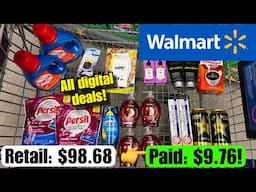 Walmart Ibotta Haul - Save 90% USING ALL DIGITAL COUPONS! 9/30-10/5