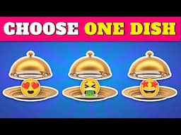 Choose One Dish! 😱 GOOD vs BAD Food Edition 😍🤮| Quiz Rainbow