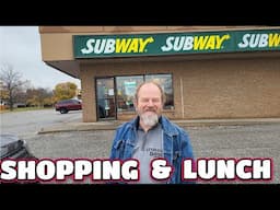 GROCERIES FOR THE WEEKEND & SUBWAY LUNCH WITH US