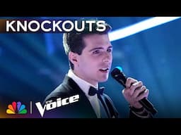 Edward Preble's Voice Is Classic Perfection on "Send In the Clowns" | The Voice Knockouts | NBC