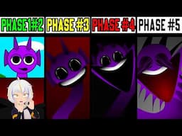 SPRUNKI FASE 1 VS FASE 2 VS FASE 3 VS FASE 4 VS FASE 5 | ChuyMine REACCIONA a INCREDIBOX SPRUNKI