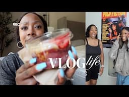 VLOG | PORCH CLEAN UP  | BTS IG REELS | IT'S THE ACAI' FOR ME | QUESTIONS 4 MY DR  #hrt #menopause