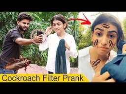 Cockroach on The Face Filter Prank | Funny Filter Prank @ThatWasCrazy