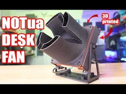 Noctua's Amazing Desk Fan Is Too Expensive—But I Made It Affordable with 3D Printing!