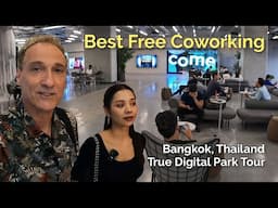 Best Free Coworking Space Bangkok - True Digital Park Tour