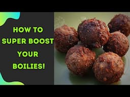 How To SUPER BOOST Your Boilies When Carp Fishing 😲