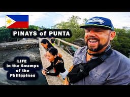 Filipino Lives: The People of Punta. Hidden village of Sea surviving Gypsies deep in the mangroves.