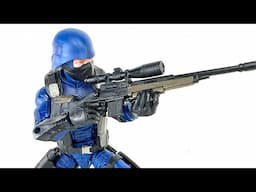 The PERFECT Cobra Infantry Figure!!! G.I.Joe Classified Series Retro Carded Cobra Trooper Chefatron