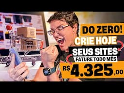 VENDA SITES COMO ESSE E GANHE R$4.325 POR MÊS, SEM PROGRAMAR [Passo a Passo]