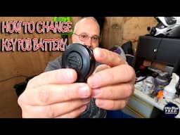 HOW To  Change HARLEY Key FOB battery #harley