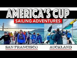 Sailing aboard an America’s Cup yacht in San Francisco & Auckland