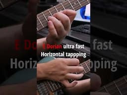 Challenging fast Dorian Tapping | Guthrie Govan, Greg Howe, Van Halen #guitarist  #guitartechnique