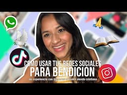 mi experiencia con las redes sociales siendo cristiana♡.