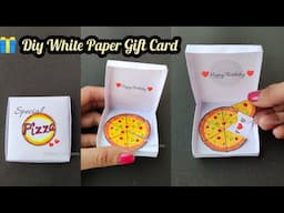 Easy White Paper birthday Gift idea/ Diy birthday gift ideas/ Diy gift card ideas/ Easy gift ideas