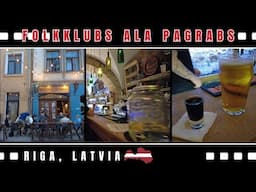 An Evening at the Folkklubs ALA Pargrabs, Riga, Latvia - Live Music