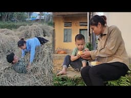 help the poor hungry boy, and gather straw with Mr. Quyet