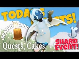 ALL Dailies - Season Candles, Quests, Treasure Cakes, and Shard Event - Daylight Prairie Oct 30