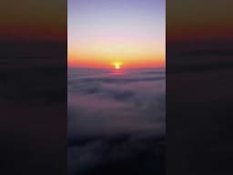 Not on a plane just a drone over the Pacific Ocean cloud inversion. #drone #dronevideo #nature