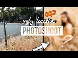 UGLY LOCATION PHOTOSHOOT CHALLENGE! w/ Kaitlin Emma