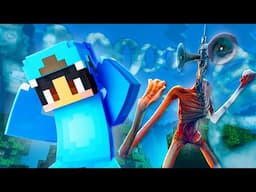 We Survived THE SIREN HEAD In Minecraft With Crazy Fan Girl!